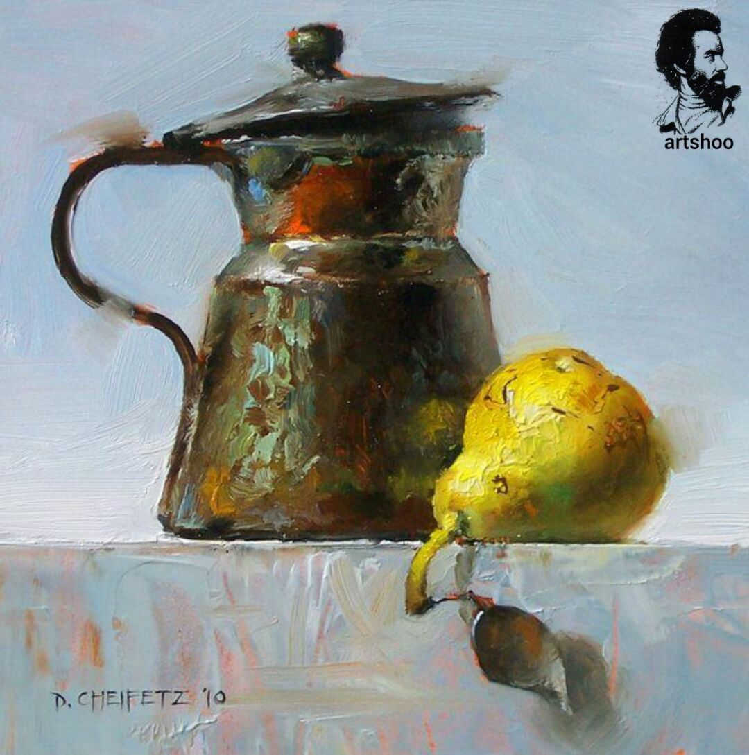 آموزش نقاشی رنگ روغن